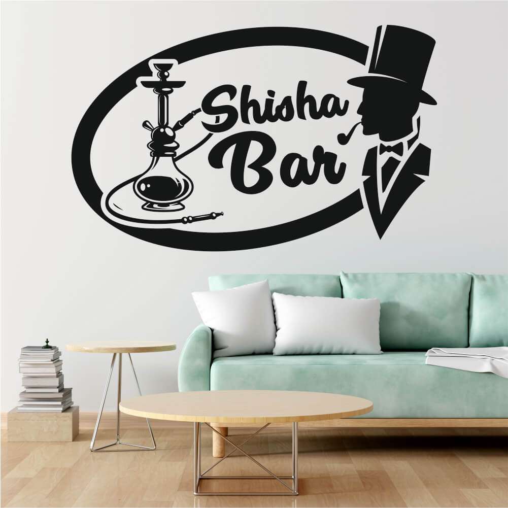 Sticker perete Shisha Bar