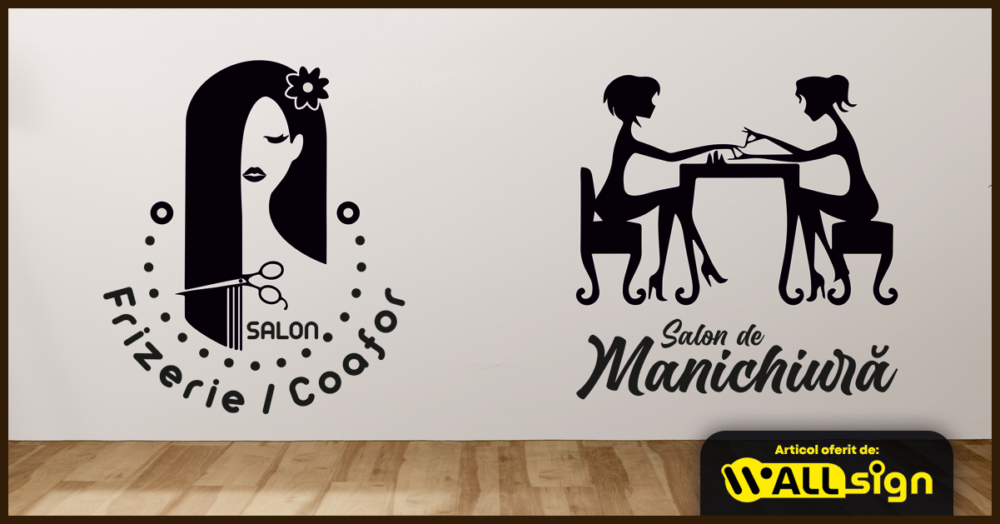 Stickere pentru Frizerie O transformare stilistică și funcțională