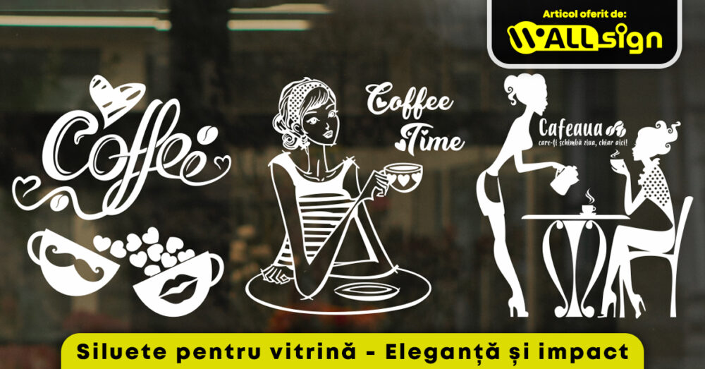 Siluete pentru vitrină Eleganță și impact