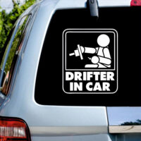 Sticker auto DRIFTER IN CAR