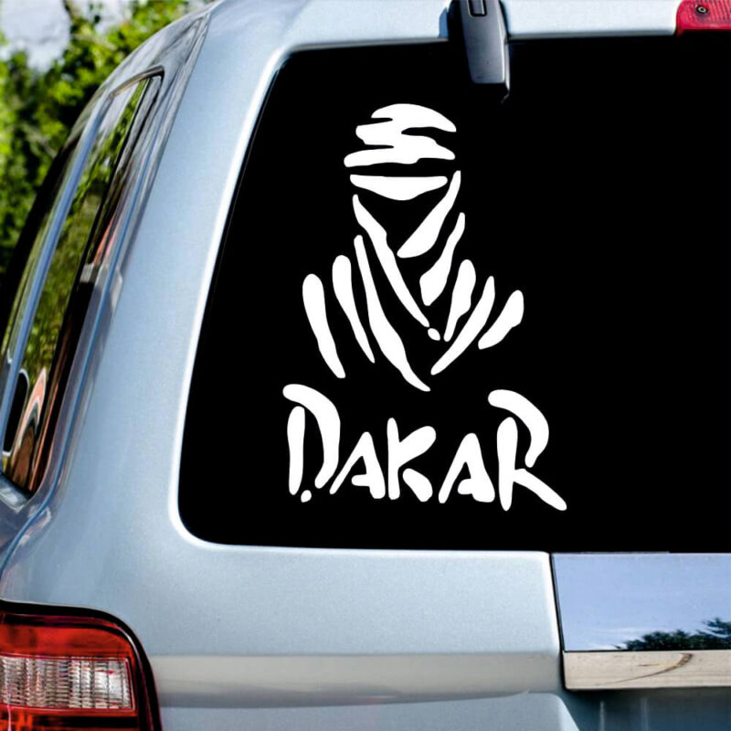 Sticker auto Dakar