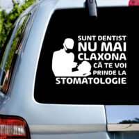 Sticker auto Dentist