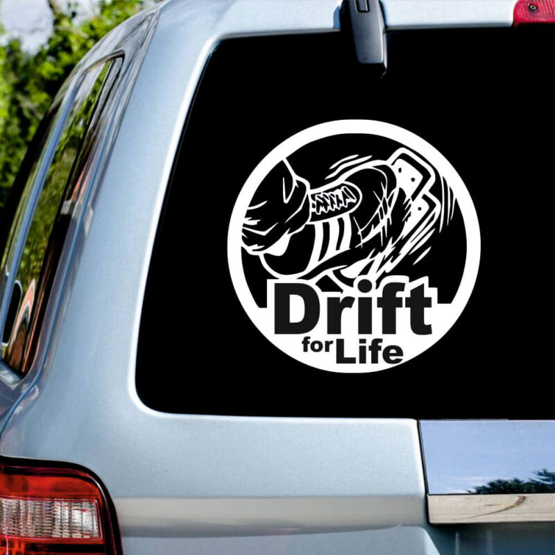 Sticker auto Drift for Life