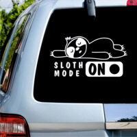 Sticker auto - Leneș - Sloth mode ON