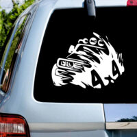 Sticker auto - Mașină 4x4