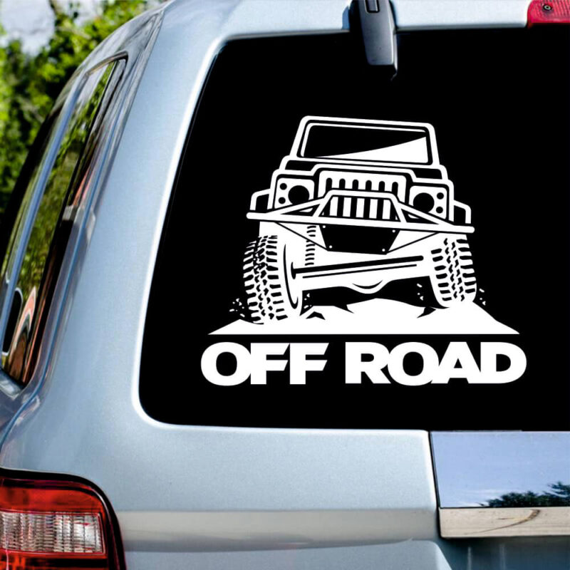 Sticker auto OFF-ROAD