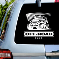 Sticker auto OFF-ROAD CLUB
