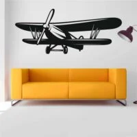 Sticker perete - Avion clasic