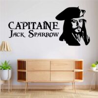 Sticker perete - Capitaine Jack Sparrow