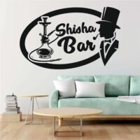 Sticker perete - Shisha Bar