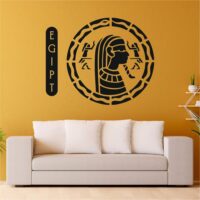 Sticker perete siluetă - Dumnezeul egiptului