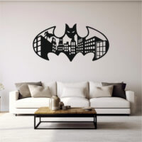 Sticker perete siluetă - Orașul Batman