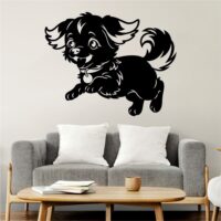 Sticker perete siluetă - Pechinez