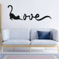 Sticker perete siluetă - Pisoi Love