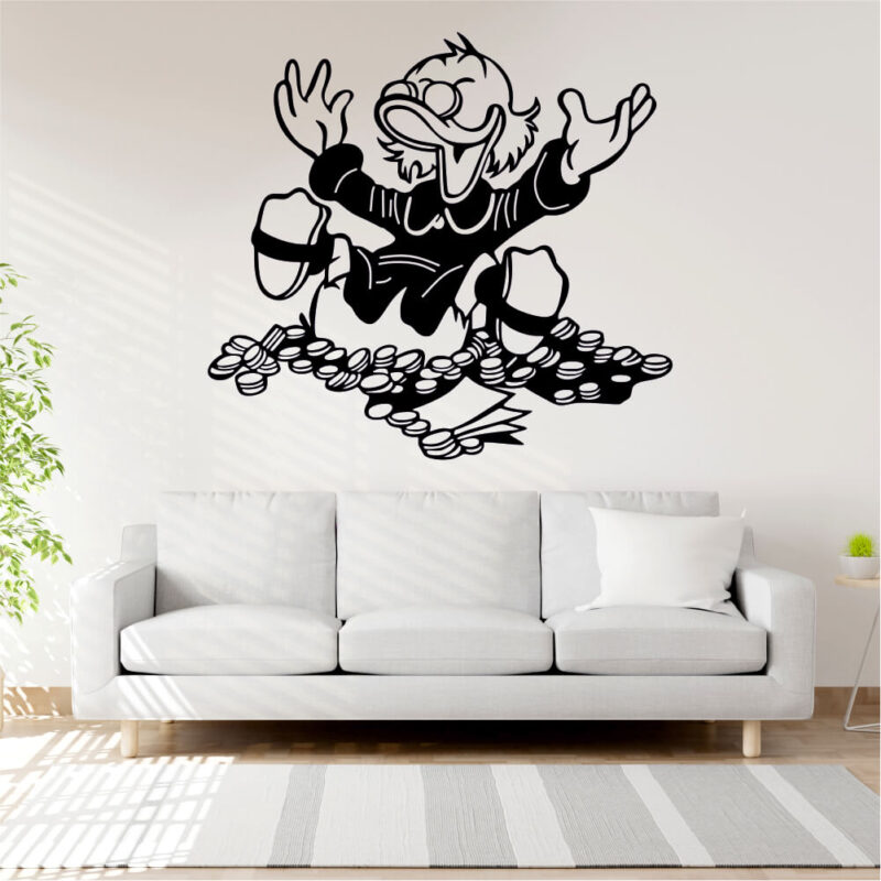 Sticker perete siluetă – Donald Duck