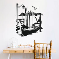 Sticker perete siluetă – Veneția