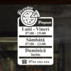 Sticker program de funcționare Pizzerie