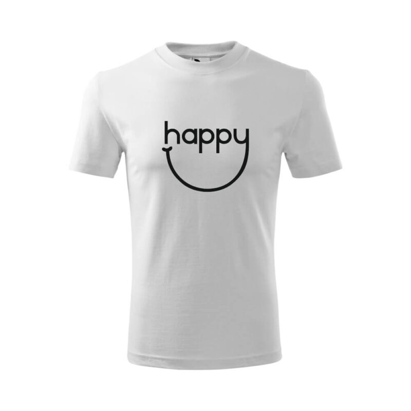 Tricou unisex clasic – Happy & Smile