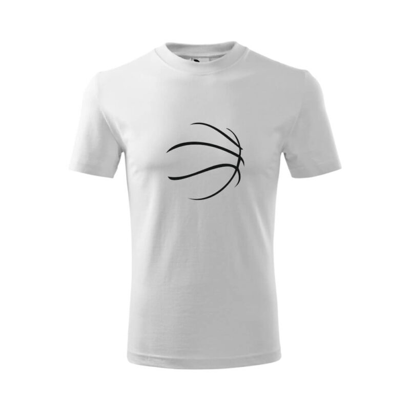 Tricou unisex clasic – Mingea de baschet