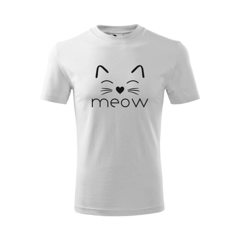 Tricou unisex clasic Meow