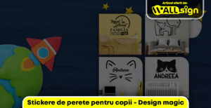 Stickere de perete pentru copii Design magic