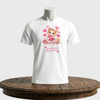 Tricou unisex clasic Declarație de iubire Arăt bine pentru că mă iubești!