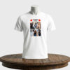 Tricou unisex clasic Te iubesc nume personalizabil! Colaj 6 poze personalizabile