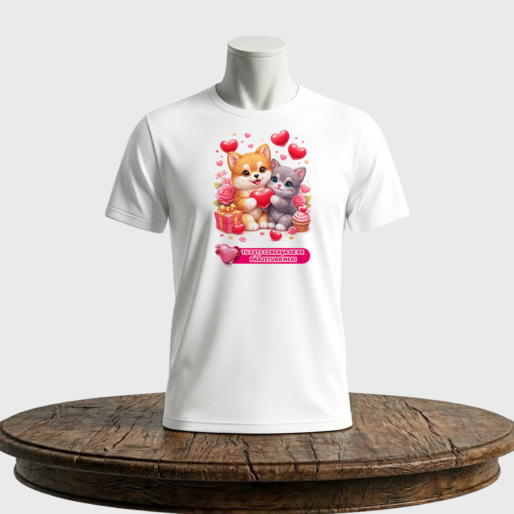 Tricou unisex clasic Tu ești cireașa de pe prăjitura mea!