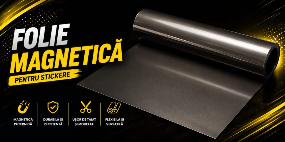 Stickere cutterate lipite pe folie magnetica Ghid complet stickere auto pentru promovare mobila folii magnetice auto decupate pe contur si usor de aplicat
