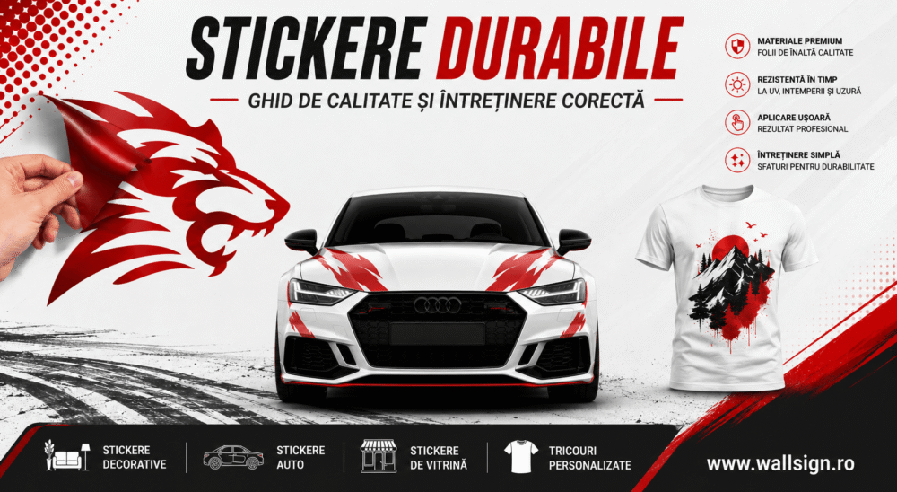 Alege Stickere Durabile Ghid de Calitate și Întreținere Corectă pentru proiectele tale oriunde în țară și beneficiază de materiale premium cu rezistență pe termen lung