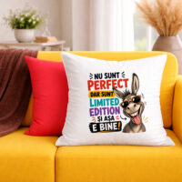 Față de Pernă Personalizată Nu Sunt Perfect, Dar Sunt Limited Edition