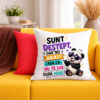 Față de Pernă Personalizată Sunt Deștept, Dar Nu Arăt