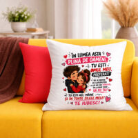 Față de Pernă Personalizată Tu Ești Omul Meu Preferat