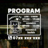 Sticker program de funcționare – Service PC cu calculator și scule