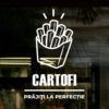 Sticker vitrină geam Cartofi Prăjiți la Perfecție