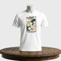 Tricou personalizat unisex Beautiful as Flowers