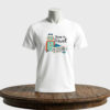 Tricou personalizat unisex Bilet de Avion și Troller