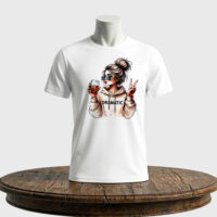Tricou personalizat unisex Dramatic Ilustrație Girl Power
