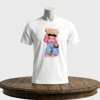 Tricou personalizat unisex Ursuleț Modă Urbană