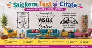 Vrei un mesaj motivational pe perete in Ramnicu Sarat Buzau sau in apropiere Vezi acest Stickere Text si Citate Ghid de Aplicare si Montaj de la WallSign chiar astazi