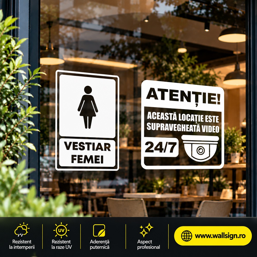 Semnalistică Pentru Local pentru decor minimalist stickere decorative wallsign